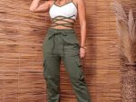 Conjunto Moletom Verde Militar